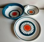 Set 3 Noors Turi Design Figgjo Daisy Schalen en Bord, Ophalen of Verzenden