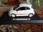 FIAT 500 ABARTH ESSEESE  1;24 BbURAGO ZONDER DOOS, Hobby en Vrije tijd, Modelauto's | 1:24, Ophalen of Verzenden, Zo goed als nieuw