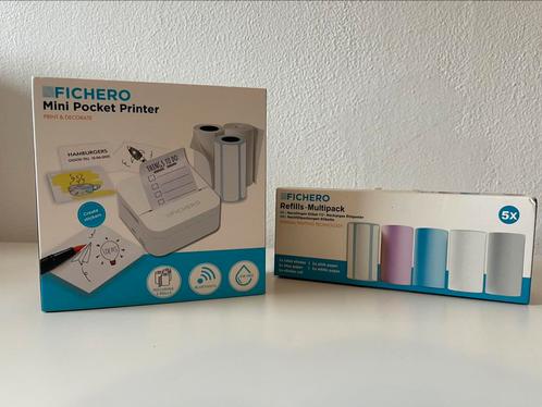 Fichero mini pocket printer, Computers en Software, Labelprinters, Nieuw, Tape-label, Ophalen of Verzenden