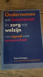 Ondernemen en innoveren in zorg en welzijn, 9789046904619, Petra verhagen, Zo goed als nieuw, Beta, HBO