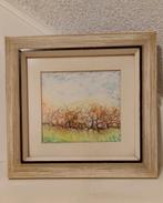 Aquarel Atoombrand, L. Roestenburg, Ophalen of Verzenden