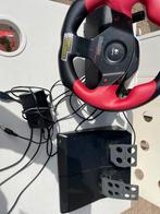 Stuurwiel Logitech Wingman Formula Force  met 2 pcdvd spelGP, Gebruikt, 1 speler, Ophalen of Verzenden, Vanaf 3 jaar