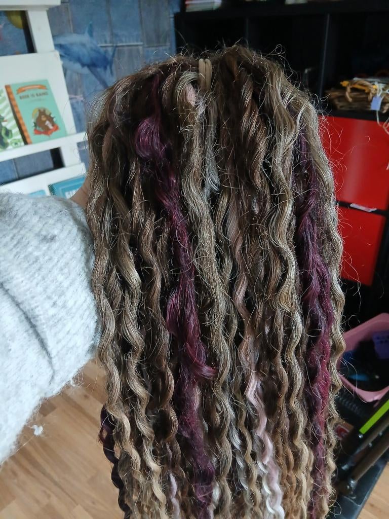 Prachtige set dreads., Ophalen, Zo goed als nieuw, Pruik of Haarverlenging