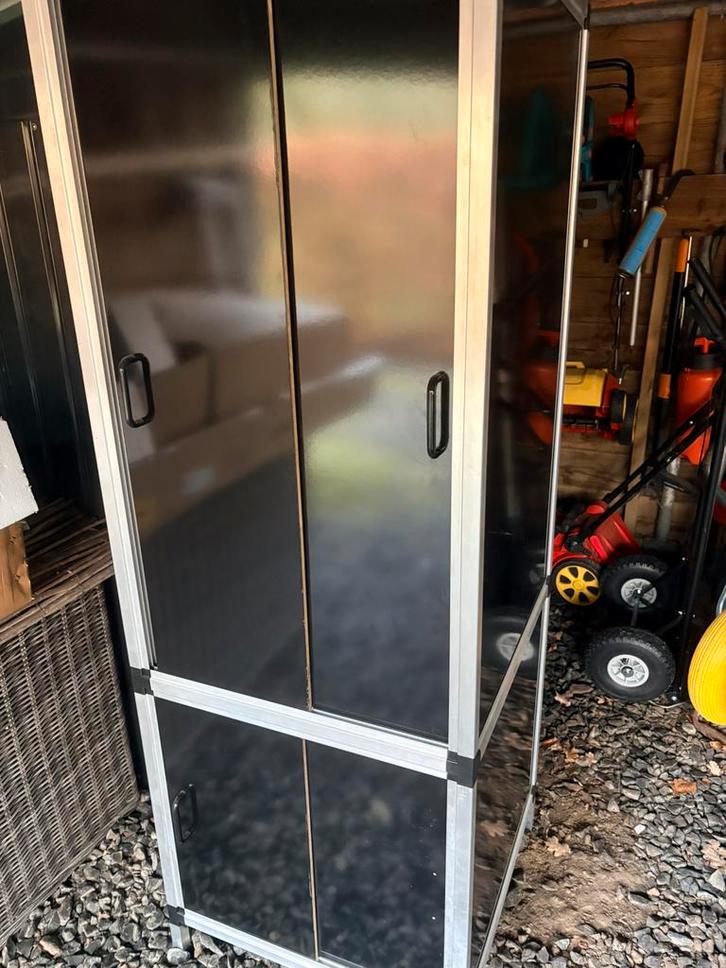 Zwarte Kweekkast Bonanza G-tools, Tuin en Terras, Kweekspullen, Gebruikt, Kweekkast, Ophalen