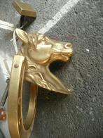 koperen deurklopper paard, Ophalen of Verzenden, Koper