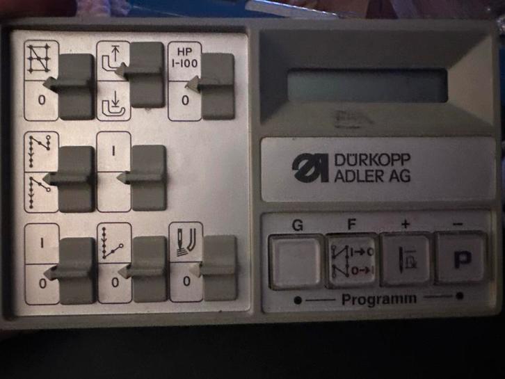 Dürkopp Adler Programmapaneel Compleet - DA 267/269/767, Hobby en Vrije tijd, Naaimachines en Toebehoren, Naaimachine, Overige merken