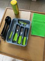 Bestekbakje met inhoud, Caravans en Kamperen, Ophalen, Zo goed als nieuw