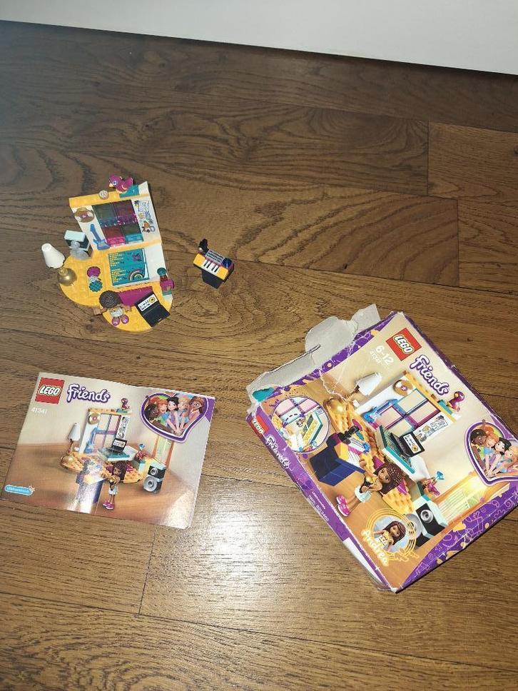 Lego Friends 41341 Andrea's slaapkamer ..., Kinderen en Baby's, Speelgoed | Duplo en Lego, Gebruikt, Lego, Complete set, Ophalen of Verzenden