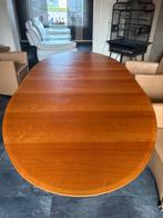 Ovale eettafel uitschuifbaar 240 bij 120, Ophalen, 100 tot 150 cm, 200 cm of meer, Zo goed als nieuw