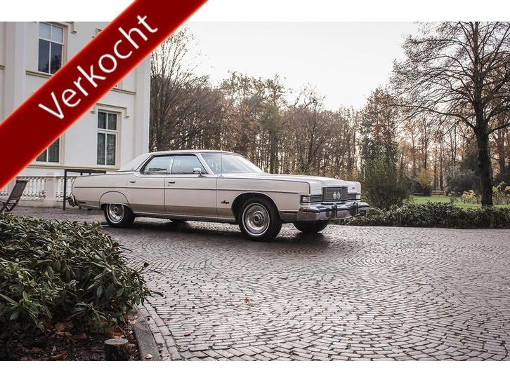 Mercury Marquis Brougham Sedan 1973 (bj 1973, automaat), Auto's, Oldtimers, Bedrijf, Airconditioning, Elektrische buitenspiegels