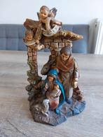 Kerststal nativity beeld jozef Maria Jezus engel schaap ezel, Diversen, Kerst, Ophalen of Verzenden