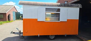 Foodtruck basis schaftkeet met eigen kenteken snelverkeer  beschikbaar voor biedingen