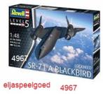 Revell Lookheed SR-71A Blackbird 4967 1:48 modelbouw, Hobby en Vrije tijd, Nieuw, Revell, Ophalen of Verzenden, Vliegtuig