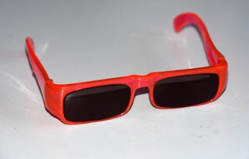 Fluoriserende Retro zonnebril Roze Rood Neon NIEUW beschikbaar voor biedingen