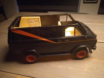 Galoob A-Team Van & Tank - Vintage Speelgoed beschikbaar voor biedingen