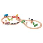Houten treinbaan met veel extra’s zgan, Kinderen en Baby's, Speelgoed | Houten speelgoed, Overige typen, Ophalen of Verzenden