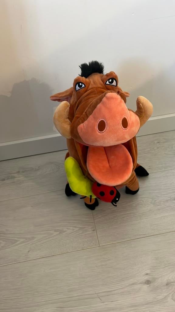 Disney knuffel pumba, Ophalen, Zo goed als nieuw, Overige typen