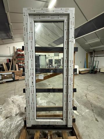 Buitendeur Aluplast triple glas - 995*2420 mm beschikbaar voor biedingen