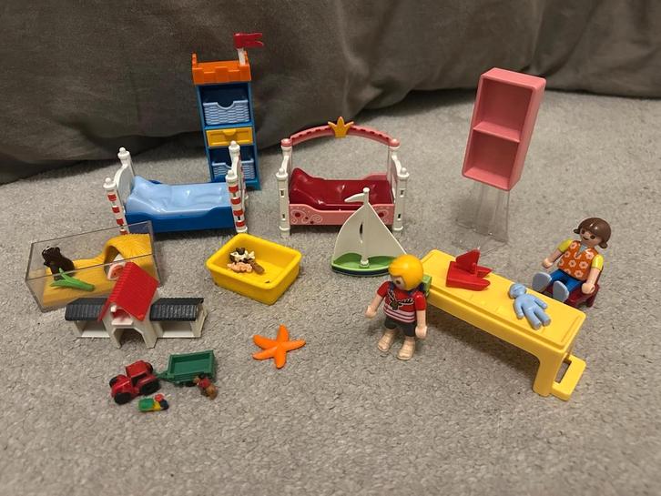 Playmobil 5333 Kinderkamer + Baby Spulletjes, Kinderen en Baby's, Speelgoed | Overig, Gebruikt, Jongen of Meisje, Ophalen of Verzenden