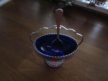 2x suikerpot+lepel. beschikbaar voor biedingen