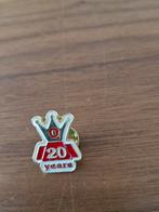527 Pin  20 Jaar Jubileum Speldje, Verzamelen, Speldjes, Pins en Buttons, Ophalen of Verzenden, Gebruikt, Speldje of Pin