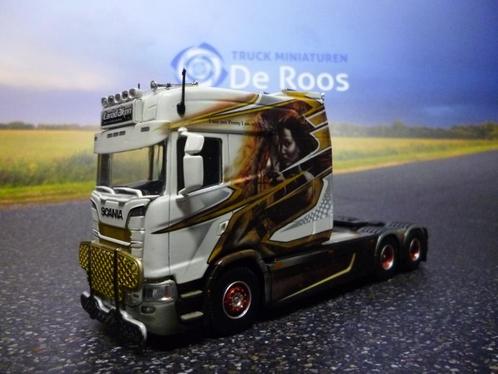 Tekno Scania Longline Larod akeri met certificaat, Hobby en Vrije tijd, Modelauto's | 1:50, Nieuw, Bus of Vrachtwagen, Tekno, Ophalen of Verzenden