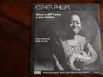 Single - Esther Phillips - What a diff'rence a day makes, Ophalen of Verzenden, Gebruikt, R&B en Soul, Single