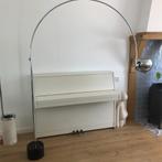 Vintage Chroom GEPO Amsterdam Arc XL booglamp, Huis en Inrichting, Lampen | Vloerlampen, Ophalen, Gebruikt, Kunststof, 200 cm of meer