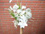 kunstbloemen wit, Ophalen of Verzenden, Gebruikt