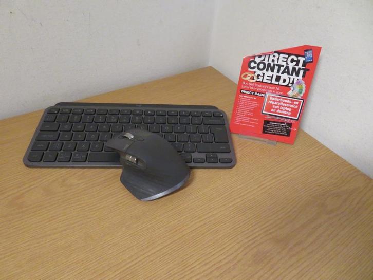 Logitech MX Keys Mini & MX Master 3S | Pawn Eindhoven, Computers en Software, Toetsenborden, Gebruikt, Qwerty, Draadloos, Toetsenbord en muis-set