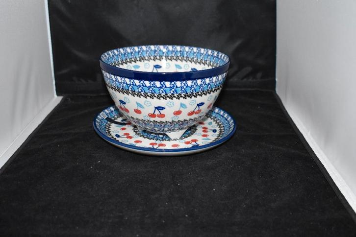 Fruittest Kersen Bunzlau Castle servies, Huis en Inrichting, Keuken | Servies, Nieuw, Overige typen, Overige stijlen, Overige materialen