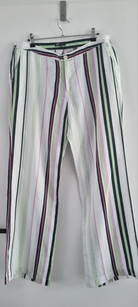 Nieuwe broek Didi linnen maat 40, Kleding | Dames, Broeken en Pantalons, Nieuw, Maat 38/40 (M), Ophalen of Verzenden