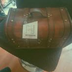 Vintage Houten Schatkist / Opbergkist, Overige materialen, Minder dan 50 cm, Nieuw, Minder dan 50 cm