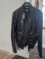 DOLCE&GABBANA JAS LEER ,ORIGINEEL NIEUW, Ophalen of Verzenden, Zo goed als nieuw, Maat 48/50 (M), Zwart
