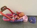 Baby Born pop met Maxi Cosi, Ophalen of Verzenden, Gebruikt, Babypop