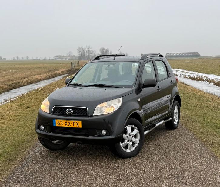 Daihatsu Terios 1.5 77KW 2WD 2007 Zwart, Auto's, Daihatsu, Particulier, Terios, Benzine, E, SUV of Terreinwagen, Handgeschakeld
