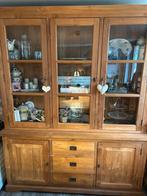 Teakhouten Vitrinekast / Buffetkast, Huis en Inrichting, Kasten | Vitrinekasten, Ophalen, Gebruikt, 150 tot 200 cm, Teakhout