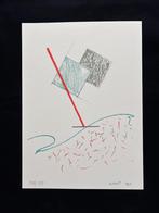 Zeefdruk Hannes Postma, Antiek en Kunst, Verzenden