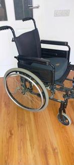 Licht gewicht rolstoel met afneembare voetsteunen, Diversen, Rolstoelen, Ophalen, Inklapbaar, Gebruikt, Duwrolstoel