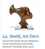 Beeld Art Deco brons, Antiek en Kunst, Ophalen of Verzenden