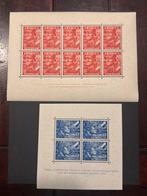 1942 Legioenblokken NVPH nr V402-403 postfris, Postzegels en Munten, Postzegels | Nederland, Verzenden, Na 1940, Postfris