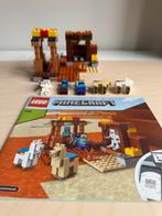 Lego Minecraft De Handelspost 21167, Ophalen of Verzenden, Zo goed als nieuw, Complete set, Lego