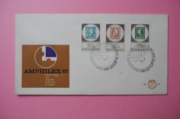 FDC E85 Amphilex '67 - Den Haag - onbeschr. - open 886-888 beschikbaar voor biedingen