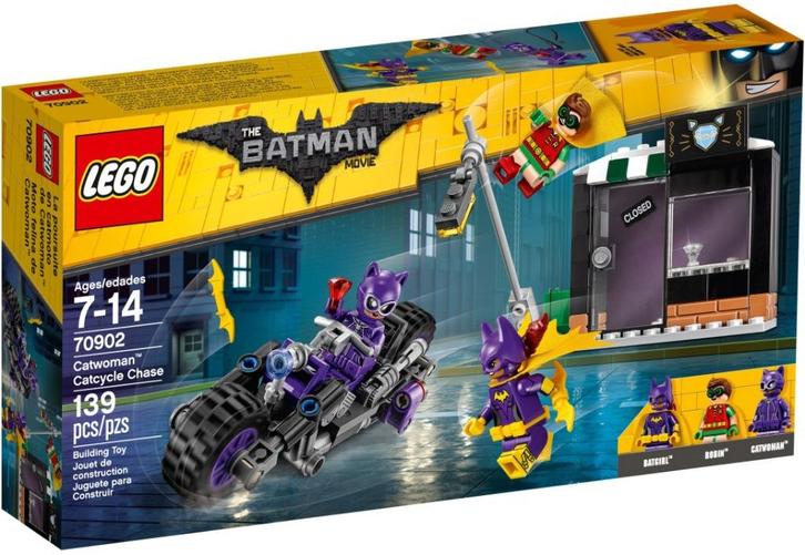70902 - The Lego Batman Movie: Catwoman Catcycle Chase, Kinderen en Baby's, Speelgoed | Duplo en Lego, Nieuw, Lego, Complete set