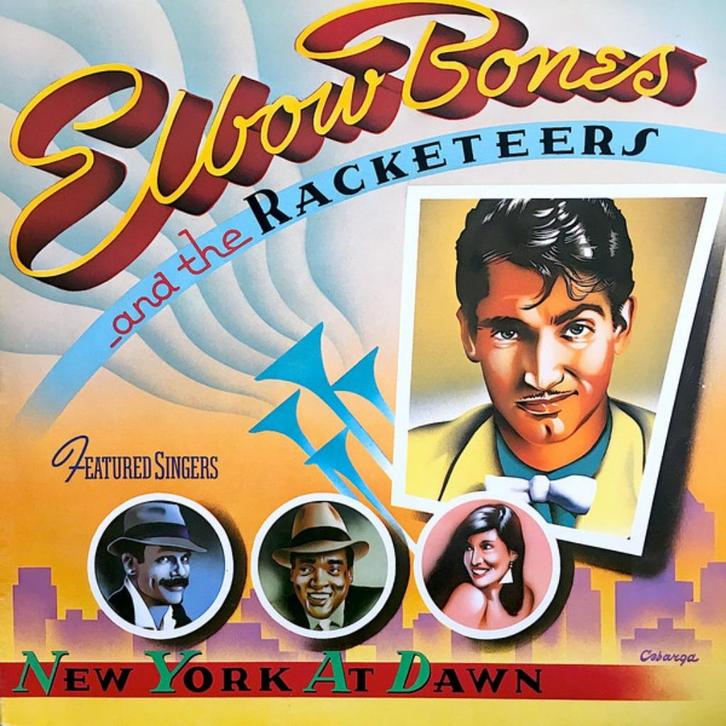 LP - Elbow Bones And The Racketeers ‎– New York At Dawn, Cd's en Dvd's, Vinyl | R&B en Soul, Gebruikt, Soul of Nu Soul, 1980 tot 2000