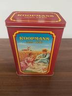 Vintage blik van Koopmans jaren 80/90, Verzamelen, Blikken, Ophalen of Verzenden, Zo goed als nieuw, Overige