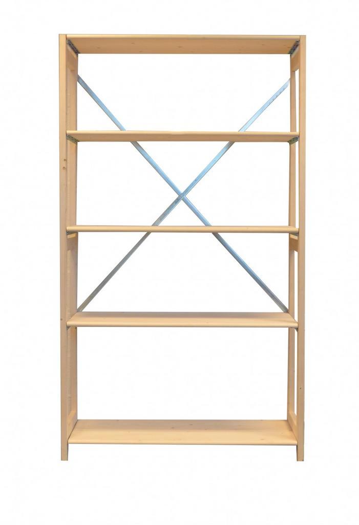 Stellingkasten 120x60x240 cm, Huis en Inrichting, Kasten | Boekenkasten, Gebruikt, 100 tot 150 cm, 200 cm of meer, 50 tot 75 cm