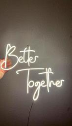 Neon led verlichting sign “Better Together”, Nieuw, Ophalen of Verzenden