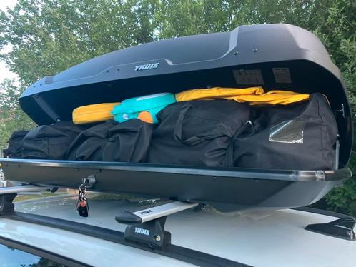 Te huur Thule dakkoffer en dakdrager aerodynamisch, Auto diversen, Dakkoffers, Nieuw, Ophalen of Verzenden