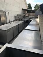RVS units / meubels voor Buitenkeuken / Werkplaats/ Keuken, Tuin en Terras, Buitenkeukens, Ophalen, Gebruikt, Gas